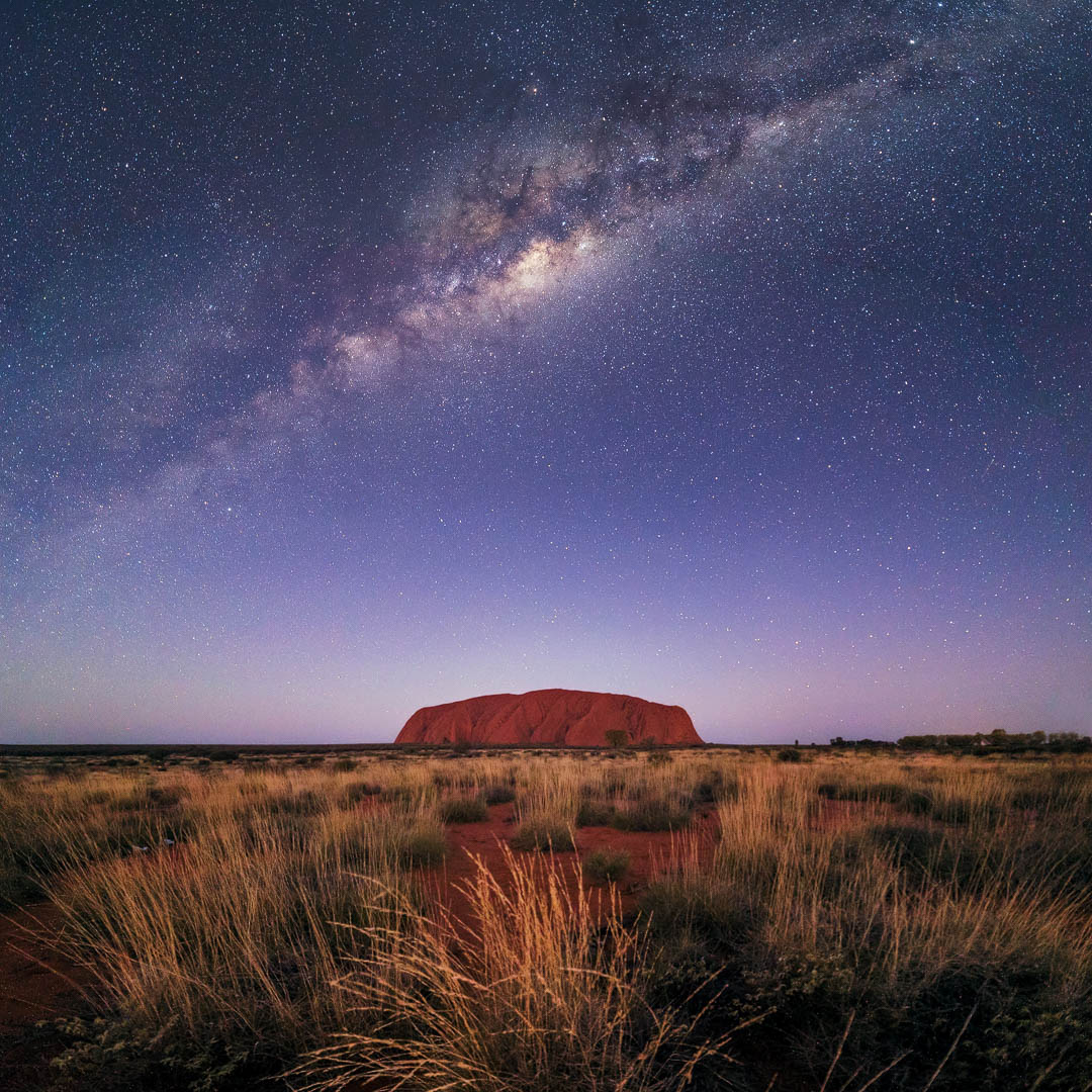 Uluru Under Stars